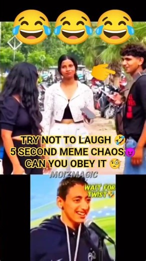 Try Not To Laugh: The 5-Second Meme Precision Strike. 😂🎯
