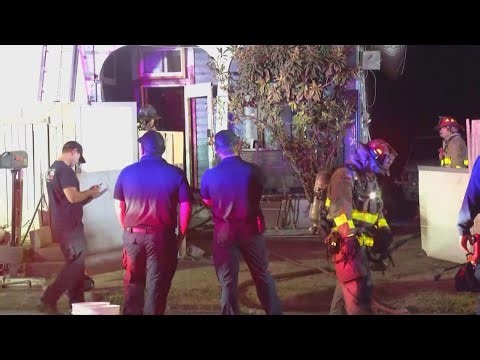 House fire sparked by overheated generator, fire crews say