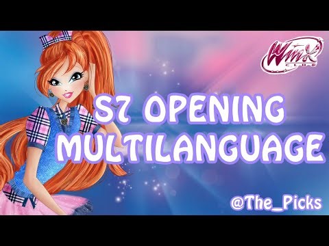 Winx Club Season 7 Opening Multilanguage