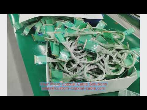 MIPI CSI micro coax cable 2D drawing DXF Best China Factory Custom-built Supplier in ME Taiwan Porta