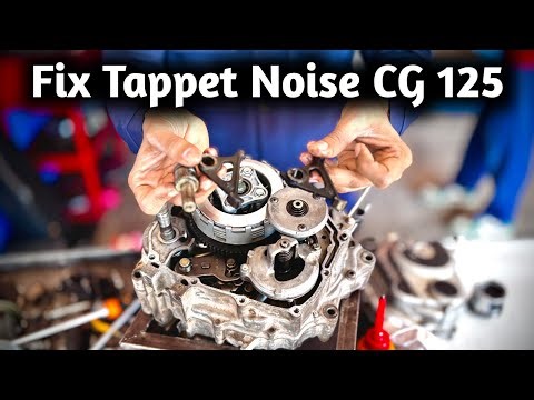 Fix Tappet Noise in Honda CG 125 | Rocker Arm & Rocker Pin Replacement Guide
