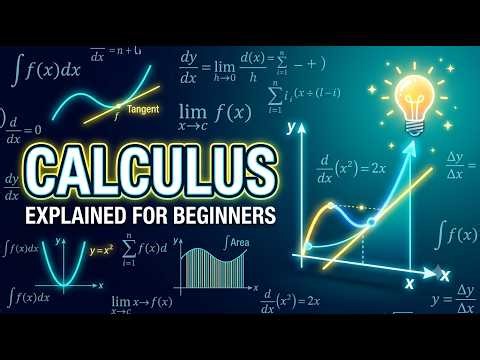 Calculus for Beginners: The Complete Visual Guide (Explained Simply) #calculus #learncalculus#maths
