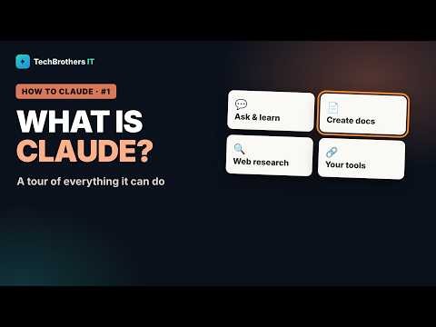 What is Claude AI? A Complete Tour of What It Can Do | How to Claude #1