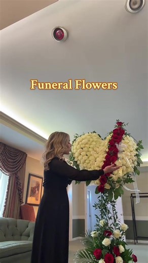 these floral arrangements deserve their moment 🙌 @QG Floral slayed (as per usual!) #flowers #funeral