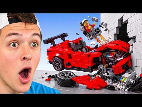 Every Crash Makes This LEGO Car Stronger