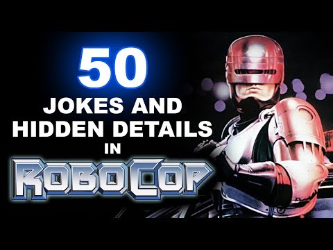 ROBOCOP (1987) - 50 jokes and hidden details. Film analysis by Rob Ager.