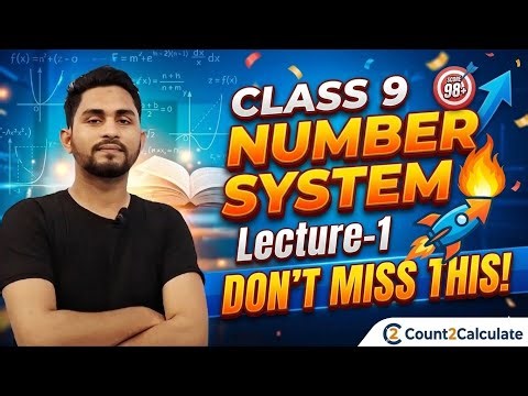 Number System Class 9 Maths Chapter 1 | Lecture 1 LIVE 🔥 CBSE 2026-27 | Full Concept + NCERT #class9