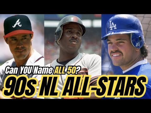 1990s NL All-Stars | Can You Name All 50? ⚾⭐ Baseball Trivia Quiz