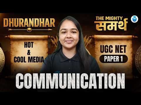 UGC NET Paper 1 Communication 2026 | Hot & Cool Media Explained | Important Concepts | JRFAdda