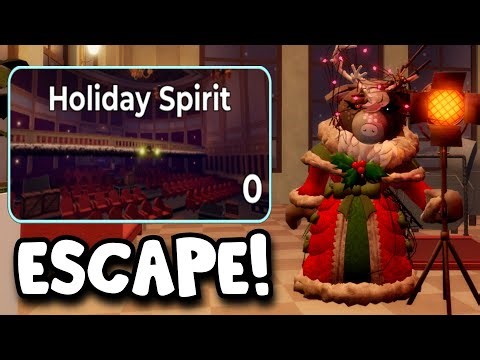 How to ESCAPE HOLIDAY SPIRIT in PIGGY!