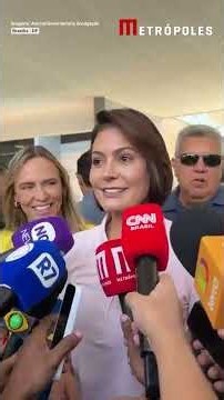 Michelle diz esperar vitória de Celina e Flávio: “aposentar o retrocesso”