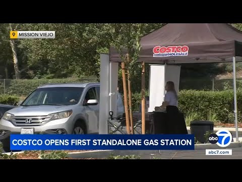 Costco's first standalone gas station opens in Mission Viejo as California gas tax increase looms