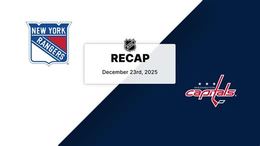 NYR at WSH | Recap