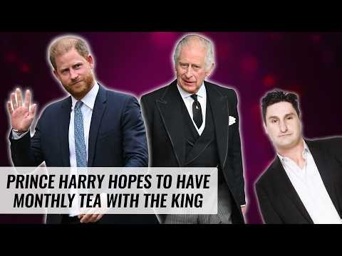 Prince Harry Hopes To Have Monthly Tea With The King | Naughty But Nice