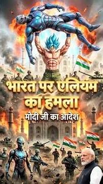 Goku vs Aliens 👽 | Indian Army Full Action 💥 | Earth Saving Mission 🔥