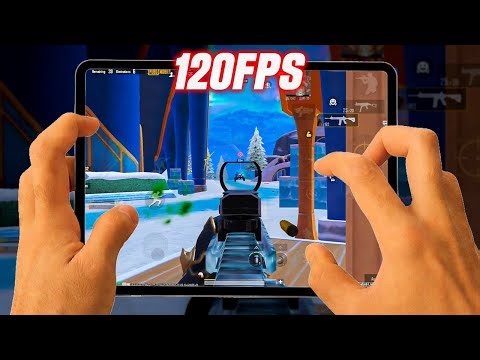 👉 iPad Pro M5 PUBG Mobile / BGMI HDR 120FPS 😱 Ultra Smooth Handcam Gameplay