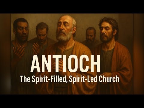 The Commands of Jesus (Part 24) Antioch: The Spirit-Filled, Spirit-Led Church – The Hand of God