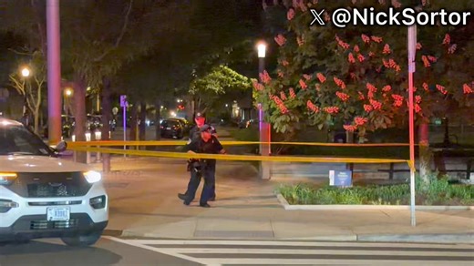 BREAKING: Heavily armed US Capitol Police officers are RACING to a reported shooting in the vicinity of a high-ranking US government official in Washington, DC’s Navy YardThe black SUV seen in the video is an armored Chevrolet Suburban used by leaders of Congress and members of the President’s cabinet.It is UNCLEAR if this was a targeted attack, but the alleged shooter is NOT in custody, and police are searching the area.I personally witnessed that official be EXTRACTED via undercover Capitol Po