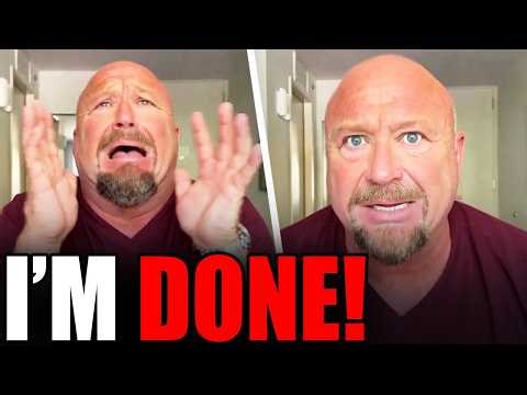 WATCH: Alex Jones ADMITS IT’S ALL OVER!