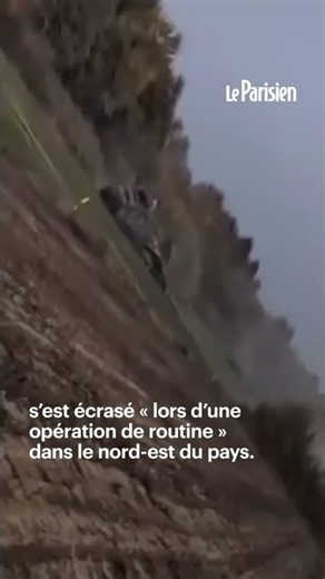 Crash d'un hélicoptère militaire italien, quatre morts et onze blessés