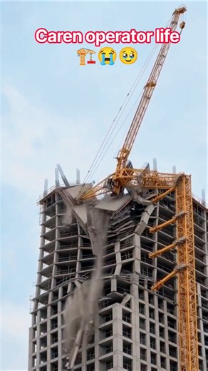 Caren operator life 🏗️😭🥹 tawar Caren operator #Operator #CraneOperator #TowerCrane #OperatorLife 😭