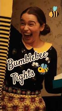 Bumblebee tights! Emilia Clarke & Sam Claflin #movie #mebeforeyou #edit #bumblebee #tights #love