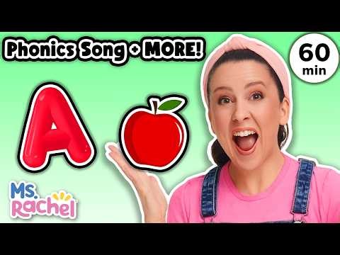 Phonics Song + More Kids Songs & Nursery Rhymes - Learn Letter Sounds - Videos for Kids - Ms Rachel