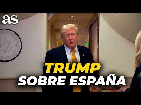 TRUMP cambia de opinión con ESPAÑA y asegura que fue "MUY GENEROSA" durante la CUMBRE DE LA OTAN