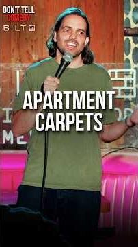 "Apartment Carpets" 🎤: @JeffDeanComedy