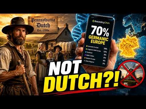 The "Pennsylvania Dutch" Lie in Your DNA | "German Glitch" in Millions of DNA Tests