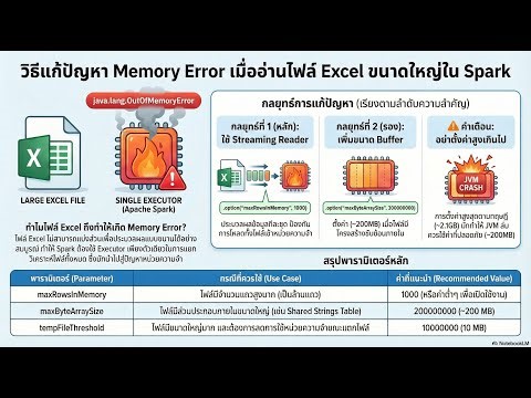 Fix Spark & Excel OutOfMemory