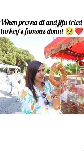 When prerna di & jiju tried turkey's famous donut 🥹❤️ @triggeredinsaan #liveinsaan #shorts