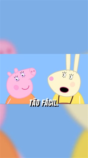 Peppa Pig no desafio da pescaria! 🎣 #peppapig #desenho #diversao