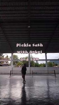 #pickleball sesh with ankol and fam