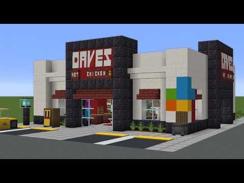 How to Build a Realistic Dave's Hot Chicken in Minecraft | Step-By-Step Tutorial