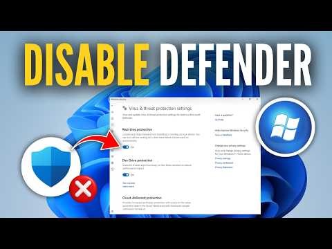 How To Disable Windows Defender In Windows 11