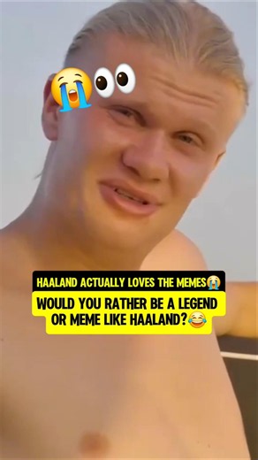 Haaland loves the memes 😂