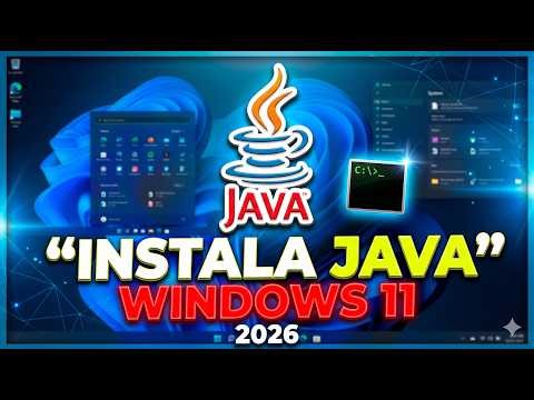 Cómo instalar Java en Windows 11 (2026)