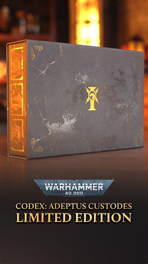 Codex: Adeptus Custodes Limited Edition Unboxing | Warhammer 40,000