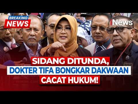 Sidang Ijazah Jokowi Ditunda, Dokter Tifa: Dakwaan Kepada Saya Cacat Hukum! | BREAKING NEWS