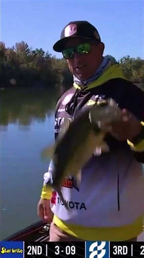 Chris "Pinto" Lane boats another strong Tims Ford bass