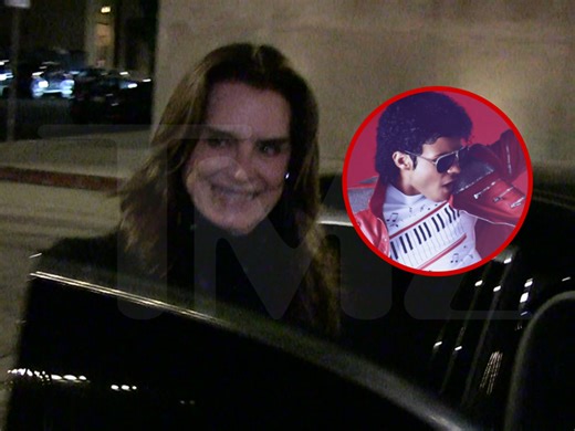 Brooke Shields reveals whether she's watched Michael Jackson's biopic