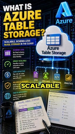 What is Azure Table Storage?