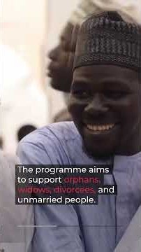 Nigeria mass weddings ease financial burden for couples | AJ #shorts