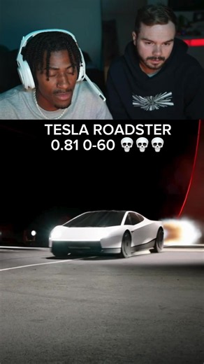 Tesla Roadster just did a 0.81 0-60 💀💀 and apparently it can be faster??? twitch.tv/herodw