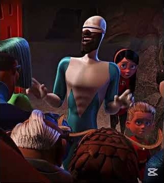 The Incredibles | ❄️ Frozone’s Ice Powers Are Insane! 🔥 #viral #capcut