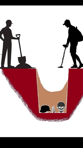 Why WWII artefacts are buried so deep - Digging back to the floor of the trenches - Exhumations