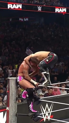 Back like he never left 😮‍💨💪 #WWERaw