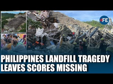 Philippines: Rescue Workers Race Against Time After Cebu Landfill Collapse Leaves Dozens Missing