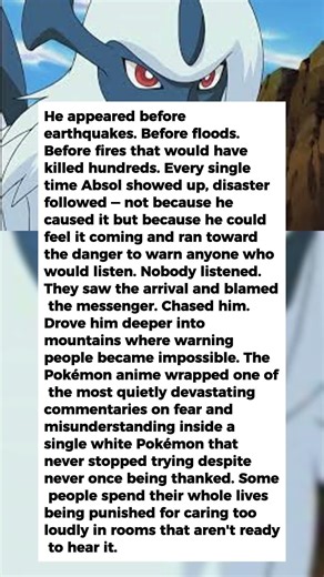 Absol Warned Every Town of Disaster and Got Hunted for It — Every Single Time